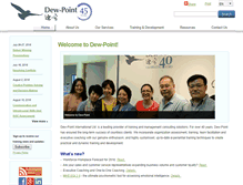 Tablet Screenshot of dew-point.com.hk